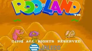 Rod-Land (Jaleco 1990)  Attract Mode 60fps