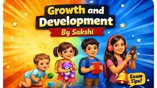 Pstet/ Ctet video 1 of CDP Child Development and Pedagogy Growth and Development 