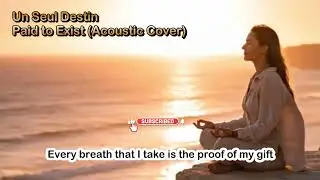 Paid To Exist (Brux XTN Acoustic Cover) | Un Seul Destin | Produced by Arik Tomer #acousticcover
