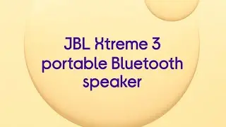 Currys JBL Xtreme 3 Portable Bluetooth Speaker 564908