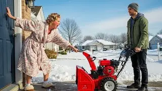 Karen Complained My Snowblower Too Early, Then Knocked At Six AM Begging To Borrow It For Emergency