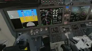 MSFS2024 Descent And Crash Landing KIAH (Houston George Bush Int'l Airport)