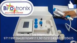 Shockwave Therapy Portable Touchscreen Model Physiotherapy and ED Purposes