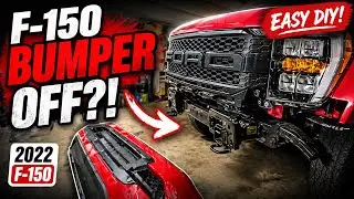 2022 Ford F150 Bumper removal