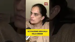 SC Pausing Aravalli Hills Order | #shorts #supremecourt #scorder #aravallihills #enviornment #scnews