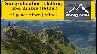 Aufstieg zum Sorgschrofen (1635m) &uuml;ber Zinken (1613m) | Allg&auml;uer Alpen | Rundweg von Unterjoch aus