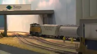 Modellbau Spur 0 US Anlage der Modellbahnfreunde Rödental