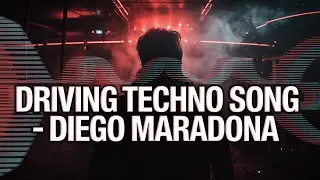 Diego Maradona: Dark Driving Techno Tribute to a Legend ⚽🖤🔥