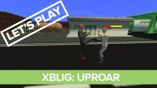 Let's Play: Uproar! - Xbox Indie Fighting Game - Xbox 360 Gameplay