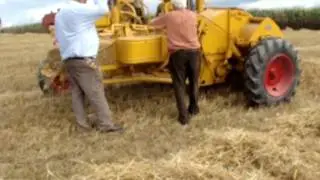 Girley harvest festival vintage show 2010 - Self Propelled Square Baler