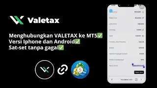 Cara menghubungkan valetax ke MT5 terbaru | Langsung bisa 