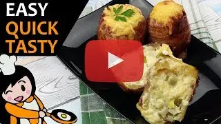 Bacon-wrapped stuffed potatoes - Recipe Videos