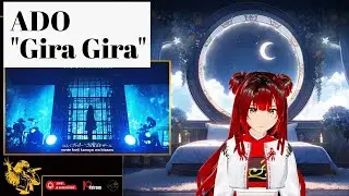 ADO Gira Gira LIVE Performance | FIRST TIME REACTING vtuber