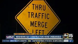 Hear that? Loop 202 construction wakes up Ahwatukee residents
