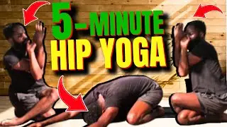 5-Minute Hip Yoga: Increase Flexibility & Release Tension
