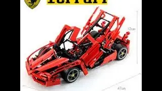 Bela bricks set 9186 Ferrari unboxing