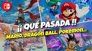 🚨🚨&iexcl;DOMINGO DIRECT! 10 NOVEDADES INCRE&Iacute;BLES anunciadas esta semana. Novedades Switch. Noticias Switch