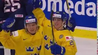 Lundestrom scores twice in Swedes' quarterfinal win -- 1/2/18
