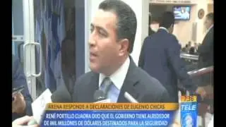 ARENA responde a declaraciones de Eugenio Chicas