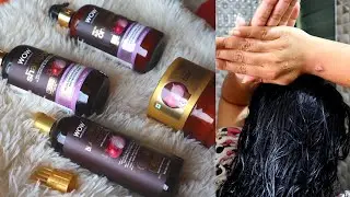 Wow Red Onion Black Seed Oil Hair Care Full Demo + Review