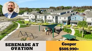 Dream Finders Homes, Serenade at Ovation, Cooper Model, Winter Garden, Florida