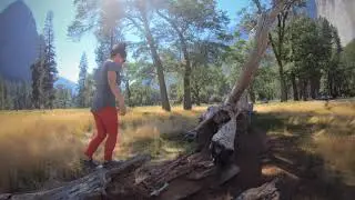 Chilling at the El Capitan Meadow in Yosemite