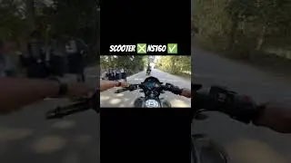scooter etana tej Bhagata hai #motovlog #rider #automobile #funny #race #streetride #riderlife #r1m