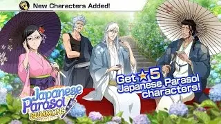 Bleach Brave Souls: Japanese Parasol & 24 Ticket Summons!!