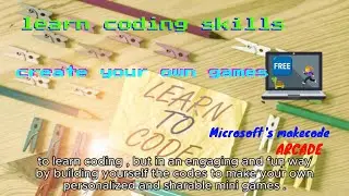 🕹🖥Learn to code Block ,Java , Python and make your own game FREE Microsoft's Make code 🖥🕹