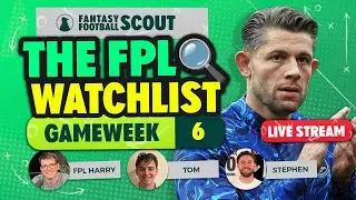 BEST GW6 WILDCARD! 🚨 | THE FPL WATCHLIST 🔍 |  Fantasy Premier League Tips 2025/26