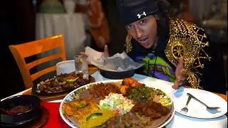 First Time Trying Ethiopian Food! 