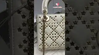 Chris tian D ior My ABCDior Lady Dior Bag Cannage Lucky Star Studded Lambskin
