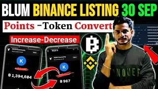 Blum Listing date || Notcoin Claim || Binance Exchange Offer || blum Listing update