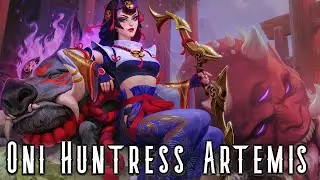 SMITE: Skin Showcase - Oni Huntress Artemis