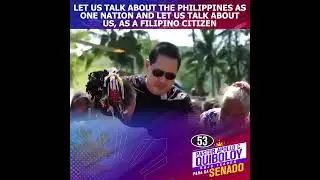 Let us talk about the Philippines as one nation, and let us talk about us, as a Filipino Citizen!