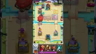 I won a match in modded clash royale!