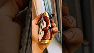 How to make a knife with a shotgun butt design 