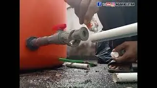 Instalasi Pipa Toren / Tandon Air (Kediaman orang korea)