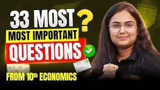 🏛️ 33 MOST Important Questions from Class 10 Civics! 💯 | Class 10th Boards Must Watch