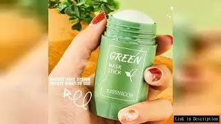 Face Clean Mask Green Tea Cleansing Stick Mask Shrink pores Deep Blackhead Remover facial Cleansing