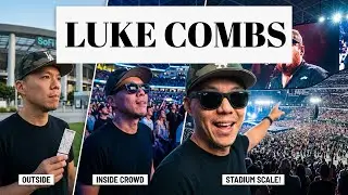 Luke Combs Live in Concert 6/14/2024 at Sofi Stadium.