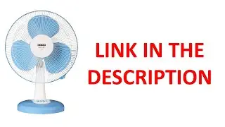✅Usha Mist Air ICY 400MM 55- Watt Table Fan (Blue)