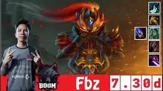 [DOTA 2] BOOM.Fbz the DRAGON KNIGHT [OFFLANE] [7.30d]