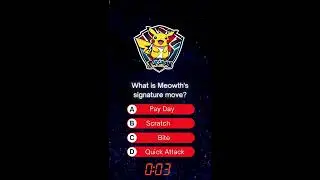 Ultimate Pok&eacute;mon Quiz: Test Your Knowledge in 15 Seconds! 🌟🔍 #29