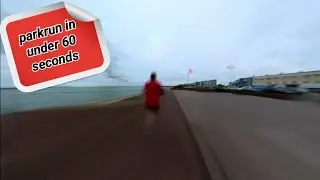 S1.E4, Lee-on-the-Solent Parkrun #335 in under 60 secs #shorts #parkrun