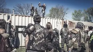 Indianapolis Mad Max Run Opening Speech with Dru Cadaver of 9th Circle Symphony