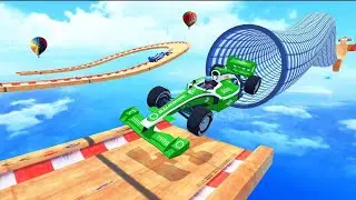 Formula Car Stunt Ramp Car Stunt Master Gameplay 😨