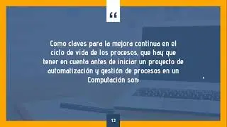 Mejora Continua en los centros de Computos