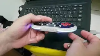 Controle 8bitdo NES30 Pro Aliexpress com defeito
