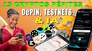 Cryptos DePIN, Testnets & IA :  Opportunit&eacute;s in&eacute;dites pour un gain &Eacute;NORME
